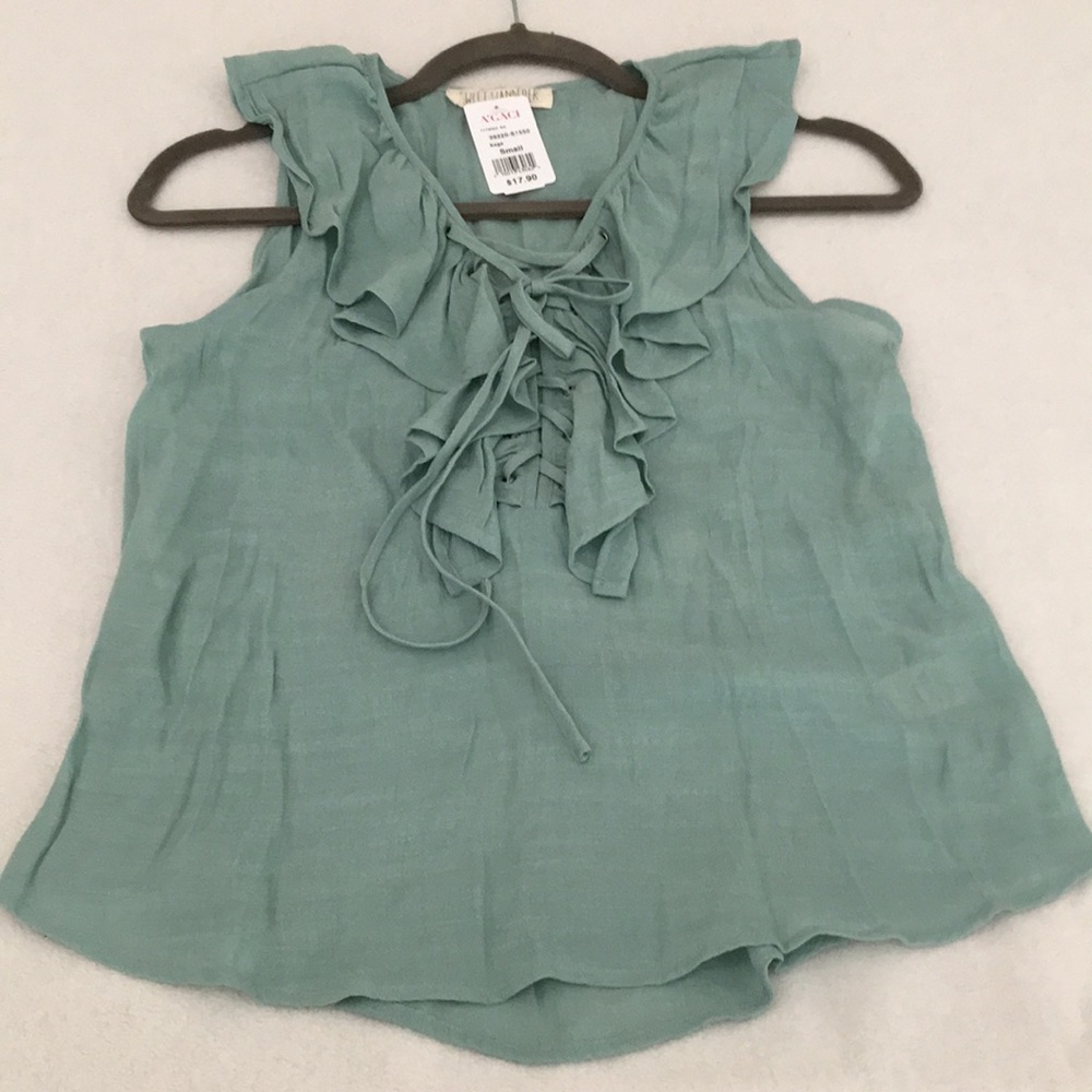 Sweet Wanderer Small green top shirt